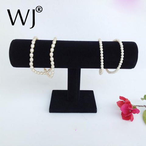 Portable Black Velvet Jewelry Display