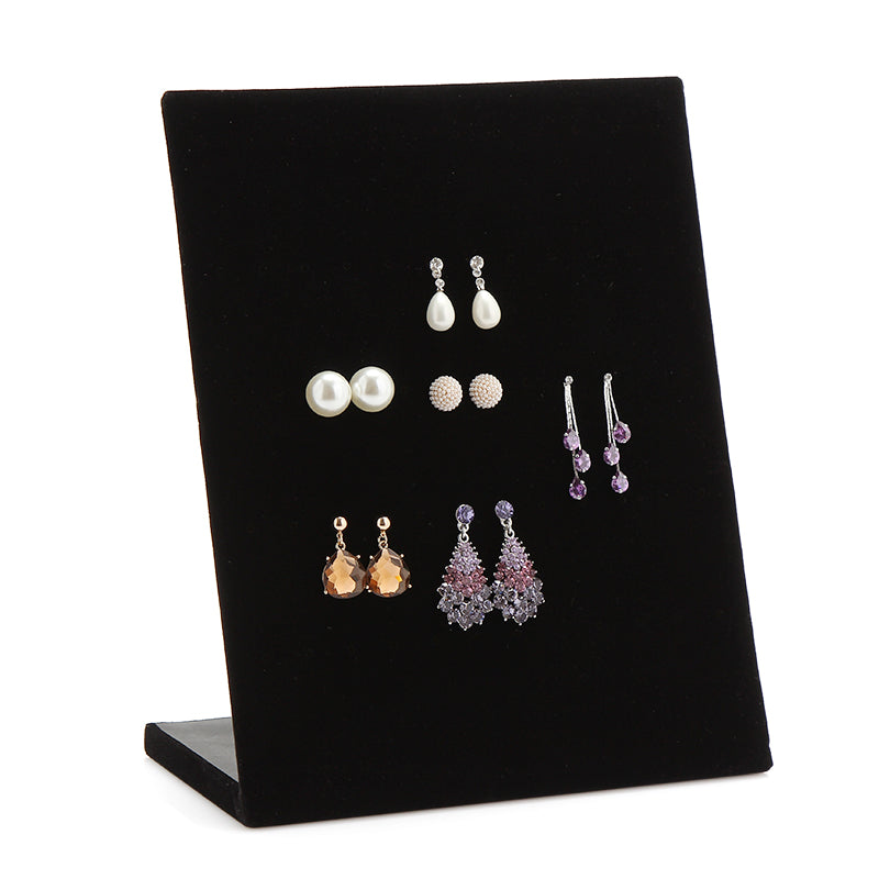 Fashion Velvet Studs Jewelry Display