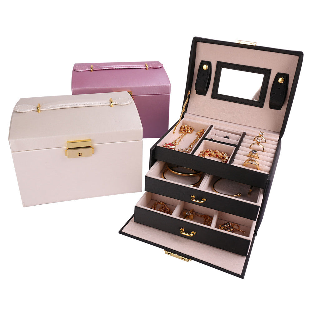 3-Layer Jewelry Storage Box