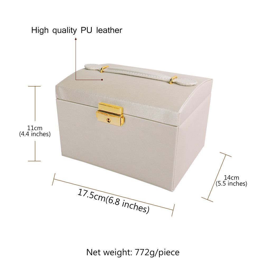 3-Layer Jewelry Storage Box